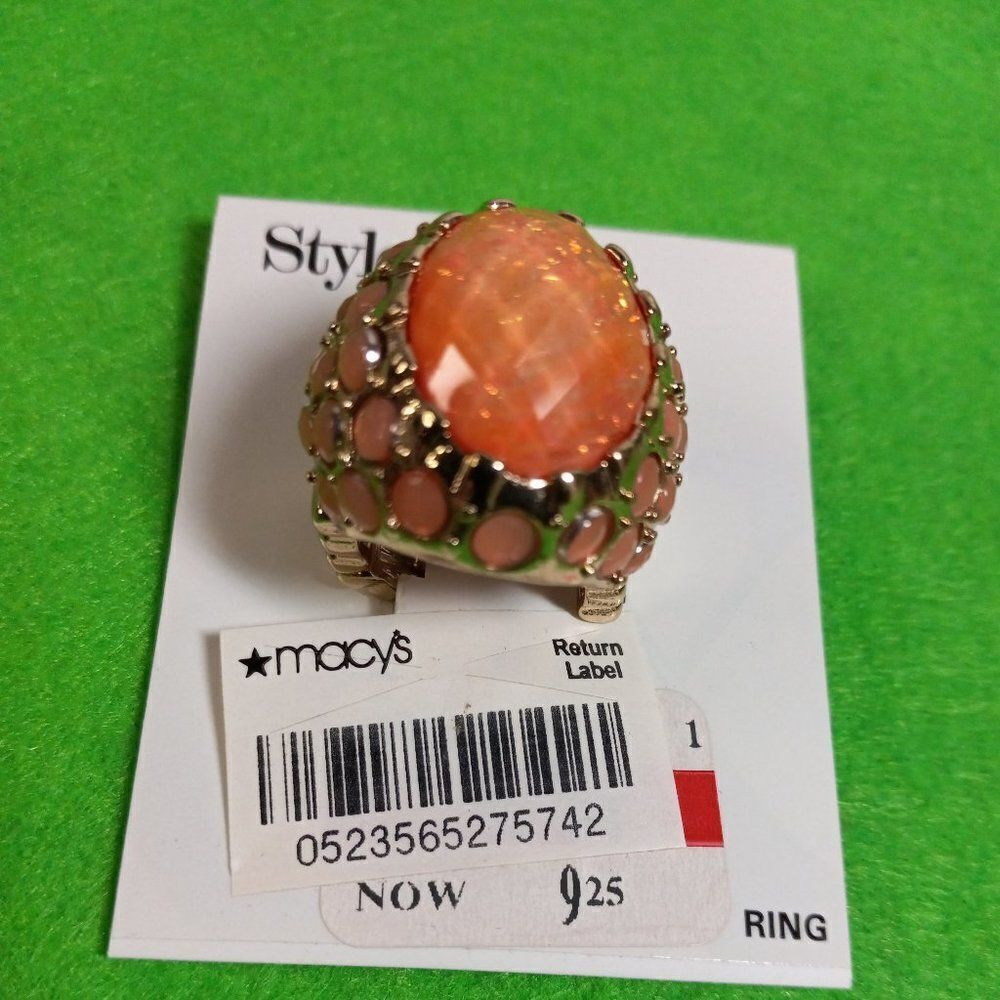 NWT Style & Co Large stretchy ring